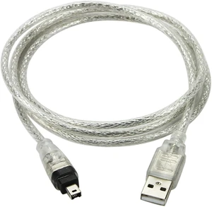 chenyang USB 2.0 Male to Firewire IEEE 1394 4Pin Male iLink Cable Adapter Only Compatible with Sony DCR-TRV75E 4.92FT/1.5M chenyang USB 2.0 Male to Firewire IEEE 1394 4Pin Male iLink Cable Adapter Only Compatible with Sony DCR-TRV75E 4.92FT/1.5M