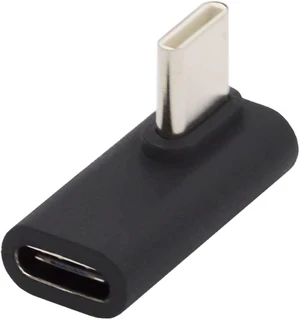 cablecc 90 Degree Low Profile Right & Left Angled USB 3.1 Type-C Male to Female Extension Adapter for Laptop & Tablet & Phone cablecc 90 Degree Low Profile Right & Left Angled USB 3.1 Type-C Male to Female Extension Adapter for Laptop & Tablet & Phone