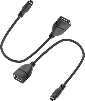 XMSJSIY USB to DC 5.5 x 2.1mm Power Cable Adapter 5V Charging Cable XMSJSIY USB to DC 5.5 x 2.1mm Power Cable Adapter 5V Charging Cable