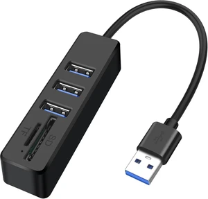 XMSJSIY USB Hub Splitter 5 in 1 USB A Multiport Adapter with 3 USB Type-A XMSJSIY USB Hub Splitter 5 in 1 USB A Multiport Adapter with 3 USB Type-A