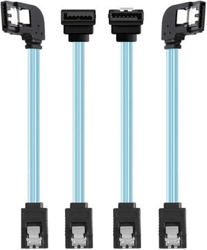chenyang 4 Pack SATA 3.0 Cable,SATA III 7Pin Male to Male 90 Degree Angled Data Extension Cable for Hard Disk/Optical Drive/Burner 0.82FT/0.25M chenyang 4 Pack SATA 3.0 Cable,SATA III 7Pin Male to Male 90 Degree Angled Data Extension Cable for Hard Disk/Optical Drive/Burner 0.82FT/0.25M