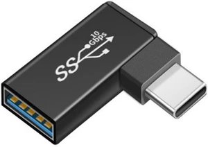chenyang USB to USB C Adapter, USB C Male to USB 3.0 Female 10Gbps High Speed Data Transfer OTG 90 Degree Right Angled Converter Adapter chenyang USB to USB C Adapter, USB C Male to USB 3.0 Female 10Gbps High Speed Data Transfer OTG 90 Degree Right Angled Converter Adapter