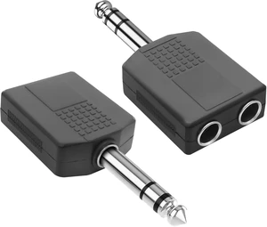 XMSJSIY 1/4" 6.35mm Stereo Plug to Dual 6.35mm Stereo Audio Jack Splitter XMSJSIY 1/4" 6.35mm Stereo Plug to Dual 6.35mm Stereo Audio Jack Splitter