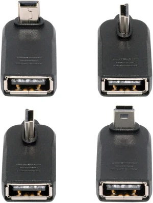 chenyang 4 Pack USB to Mini USB OTG Adapter,Mini USB Male to USB 2.0 Female 90 Degree Angled On-The-Go Adapter for Keyboard/Mouse/Game Controller/Splitter/Flash Drive chenyang 4 Pack USB to Mini USB OTG Adapter,Mini USB Male to USB 2.0 Female 90 Degree Angled On-The-Go Adapter for Keyboard/Mouse/Game Controller/Splitter/Flash Drive