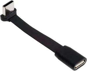 cablecc Ultra Slim Flat Cable Male to Female for 65W Fast Charging & Data Sync Male to Female Extension for Laptops Tablets Phones cablecc Ultra Slim Flat Cable Male to Female for 65W Fast Charging & Data Sync Male to Female Extension for Laptops Tablets Phones