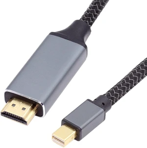 chenyang Mini DisplayPort 1.4 Host Input to HDMI 2.1 Display Output 8K 60hz UHD 4K Monitor Cable 1.8M chenyang Mini DisplayPort 1.4 Host Input to HDMI 2.1 Display Output 8K 60hz UHD 4K Monitor Cable 1.8M