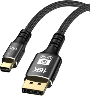 chenyang 16K Displayport Cable,Displayport 2.1 to Mini Displayport Gold Plating Cable Support 16K@30Hz,8K@120Hz,4K@240Hz 40/80Gbps for 4090,7900 Graphics/PC/TV/Monitor 6.56FT/2.0M chenyang 16K Displayport Cable,Displayport 2.1 to Mini Displayport Gold Plating Cable Support 16K@30Hz,8K@120Hz,4K@240Hz 40/80Gbps for 4090,7900 Graphics/PC/TV/Monitor 6.56FT/2.0M