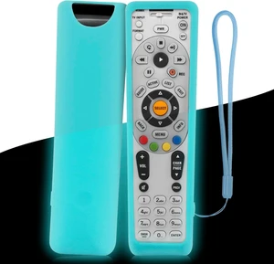Luminous Blue Silicone Case for DirecTV RC64 RC65 RC65X RC66RX RC66 Remote Luminous Blue Silicone Case for DirecTV RC64 RC65 RC65X RC66RX RC66 Remote