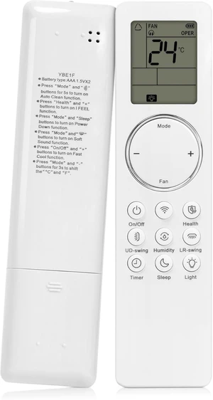 New Replacement AC Remote Control for GREE TOSOT YBE1F Air Conditioner New Replacement AC Remote Control for GREE TOSOT YBE1F Air Conditioner