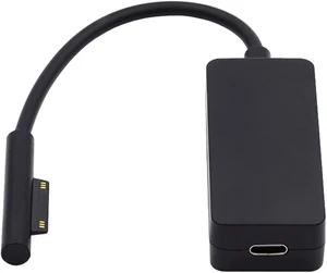 cablecc 65W DC 15V Type-C USB-C Female to Surface Pro3 Pro4 Pro5 Pro6 Pro7 Pro8 Pro9 Book Pro Charge Cable 20cm cablecc 65W DC 15V Type-C USB-C Female to Surface Pro3 Pro4 Pro5 Pro6 Pro7 Pro8 Pro9 Book Pro Charge Cable 20cm