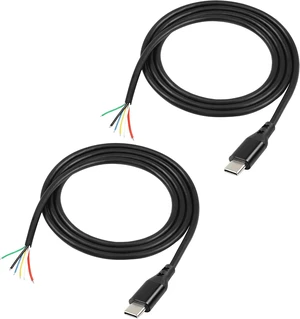 XMSJSIY USB Type C PD Pigtail Cable Charge Bare Wire Data Transmission XMSJSIY USB Type C PD Pigtail Cable Charge Bare Wire Data Transmission