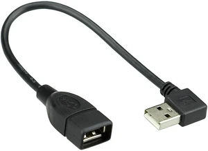 chenyang USB 2.0 Cable USB 2.0 Type A 90 Degree Right Angled Extension Data Cable 40cm 480Mbps chenyang USB 2.0 Cable USB 2.0 Type A 90 Degree Right Angled Extension Data Cable 40cm 480Mbps