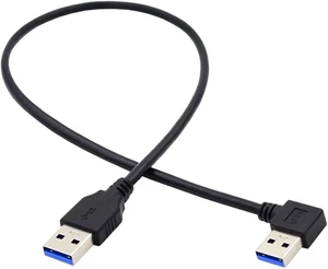 chenyang USB 3.0 Cable USB 3.0 Type A Male to Male 90 Degree Right Angled Extension Data Cable 40cm chenyang USB 3.0 Cable USB 3.0 Type A Male to Male 90 Degree Right Angled Extension Data Cable 40cm