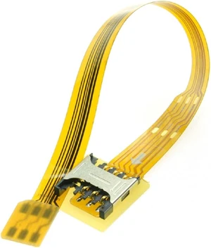 cablecc Micro SIM Card to Nano SIM Kit Male to Female Extension Soft Flat FPC Cable Extender 10cm cablecc Micro SIM Card to Nano SIM Kit Male to Female Extension Soft Flat FPC Cable Extender 10cm