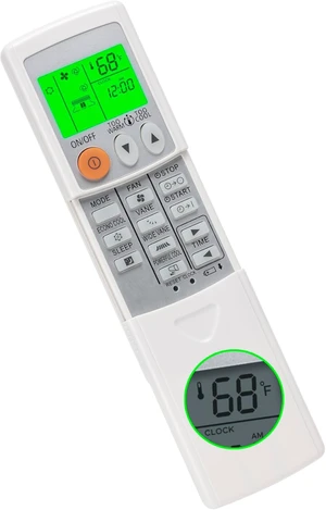 Backlit AC Replacement Remote Control Fit for Mitsubishi Air Conditioner Backlit AC Replacement Remote Control Fit for Mitsubishi Air Conditioner