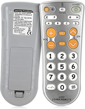 Universal IR Learning Remote for TV/VCR/SAT/CBL/DVB/DVD/CD/AMP/HI-FI/Tuner Universal IR Learning Remote for TV/VCR/SAT/CBL/DVB/DVD/CD/AMP/HI-FI/Tuner
