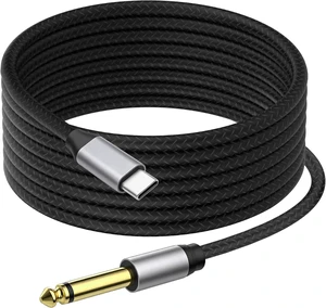 XMSJSIY USB Type C to 6.35mm 1/4 inch TS Male Mono Audio Cable XMSJSIY USB Type C to 6.35mm 1/4 inch TS Male Mono Audio Cable