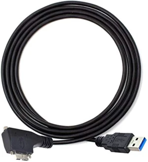 cablecc Dual Screws 90 Degree Left Angled Micro USB Mount to USB3.0 Data Cable for Industrial Camera 1.2M cablecc Dual Screws 90 Degree Left Angled Micro USB Mount to USB3.0 Data Cable for Industrial Camera 1.2M