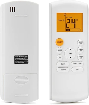 Backlit Remote Control for Midea MRCOOL FRIMEC Klimaire AC Air Conditioner Backlit Remote Control for Midea MRCOOL FRIMEC Klimaire AC Air Conditioner
