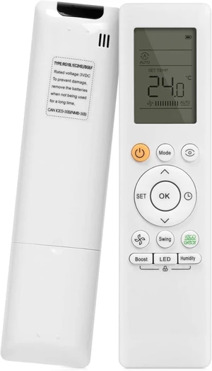 Replacement AC Remote for MIDEA/Carrier Air Conditioner RG10A(B2S)/BGEF Replacement AC Remote for MIDEA/Carrier Air Conditioner RG10A(B2S)/BGEF
