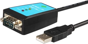 USB to RS232 Serial Cable 1.8M FTDI Chipset DB9 COM Port Converter Adapter, Industrial-Grade USB to Serial Converter with Surge & ESD Protection, Compatible with Windows/Linux/Mac OS USB to RS232 Serial Cable 1.8M FTDI Chipset DB9 COM Port Converter Adapter, Industrial-Grade USB to Serial Converter with Surge & ESD Protection, Compatible with Windows/Linux/Mac OS