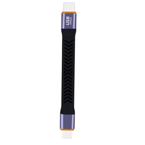 PH-FCC1040 USB-C Data Cable 40Gbps High-Speed Transfer Card USB 3.2 Gen 2 Female to Female Flexible Flat Short Adapter PH-FCC1040 USB-C Data Cable 40Gbps High-Speed Transfer Card USB 3.2 Gen 2 Female to Female Flexible Flat Short Adapter