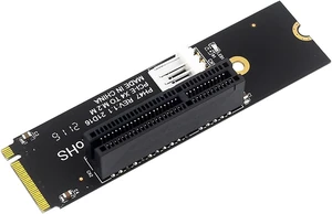 PH47 M.2 M-Key to PCI-E X4 Expansion Card LED Indicator with SATA 15pin Power Riser for Desktop Computer X1 X4 X8 X16 PH47 M.2 M-Key to PCI-E X4 Expansion Card LED Indicator with SATA 15pin Power Riser for Desktop Computer X1 X4 X8 X16