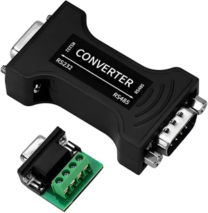 RS232 to RS485 / RS422 Serial Converter Header 9-pin Com Port Adapter with 4 Position Terminal Block Anti-Surge RS232 to RS485 / RS422 Serial Converter Header 9-pin Com Port Adapter with 4 Position Terminal Block Anti-Surge