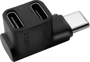 GELRHONR USB Type C Splitter, 1 to 2 Ports, Supports 10Gbps Data Transfer, 4K@60Hz Video Output, Easy to Carry GELRHONR USB Type C Splitter, 1 to 2 Ports, Supports 10Gbps Data Transfer, 4K@60Hz Video Output, Easy to Carry