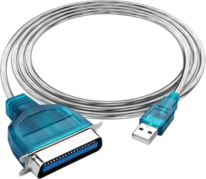 SinLoon USB to Parallel Port Adapter USB to IEEE1284 CN36 Parallel Printer Cable Adapter for Printer (4.6FT) SinLoon USB to Parallel Port Adapter USB to IEEE1284 CN36 Parallel Printer Cable Adapter for Printer (4.6FT)