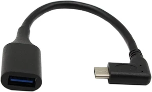 USB C OTG Cable,Type C 3.1 Male Cable,SinLoon High Speed USB 3.0 (Type A) Female to USB 3.1 C (Type C) Male Left or Right 90 Degree Angle OTG Sync & Charge Converter Adapter Cable Cord(3.0F-CM,7inch) USB C OTG Cable,Type C 3.1 Male Cable,SinLoon High Speed USB 3.0 (Type A) Female to USB 3.1 C (Type C) Male Left or Right 90 Degree Angle OTG Sync & Charge Converter Adapter Cable Cord(3.0F-CM,7inch)