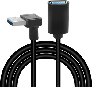 GELRHONR Up Down USB 3.0 Extension Cable 3.3Ft Type A Male to A Female Extension Cord Data Transfer Extender Cable for USB Flash Drive/Hard Drive (Black-Up-1M) GELRHONR Up Down USB 3.0 Extension Cable 3.3Ft Type A Male to A Female Extension Cord Data Transfer Extender Cable for USB Flash Drive/Hard Drive (Black-Up-1M)