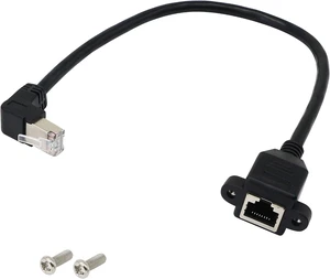 SinLoon RJ45 Ethernet Adapter Cable 90 Degree Downward Male to Famale Ethernet Switch Adapter Cable for CAT 5/CAT 6 LAN Ethernet Socket Connector Adapter Cat5 Cat6 Cable(Downward) SinLoon RJ45 Ethernet Adapter Cable 90 Degree Downward Male to Famale Ethernet Switch Adapter Cable for CAT 5/CAT 6 LAN Ethernet Socket Connector Adapter Cat5 Cat6 Cable(Downward)