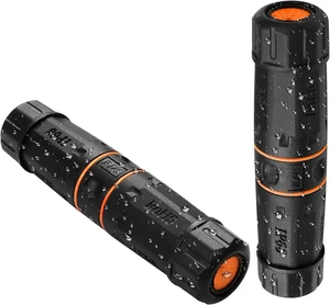 SinLoon RJ45 Coupler Waterproof 2 Pack 10 GB Shielded Pure Copper RJ45 Female to Female IP68 Waterproof Ethernet Outdoor LAN Cable Connector for Cat5/Cat6/Cat6A Ethernet Cable (Orange) SinLoon RJ45 Coupler Waterproof 2 Pack 10 GB Shielded Pure Copper RJ45 Female to Female IP68 Waterproof Ethernet Outdoor LAN Cable Connector for Cat5/Cat6/Cat6A Ethernet Cable (Orange)