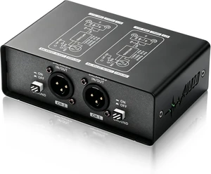 SinLoon Audio Noise Isolator, Dual Channel XLR Ground Loop Insulator SinLoon Audio Noise Isolator, Dual Channel XLR Ground Loop Insulator