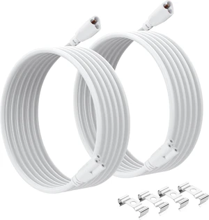 SinLoon T5 T8 LED Cable 10FT LED 3Pin Integrated Tube Male to Female Adapter Extension Cord for Integrated Fluorescent Tube Light Bulb Lamp Holder (2 Pack/3M) SinLoon T5 T8 LED Cable 10FT LED 3Pin Integrated Tube Male to Female Adapter Extension Cord for Integrated Fluorescent Tube Light Bulb Lamp Holder (2 Pack/3M)