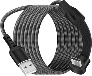 GELRHONR 90 Degree Flat USB A to USB C Cable 3FT, PD 60W Right Angle USBA to C Fast Charging Cable, Nylon Braided Slim USB Type C Charger Cord for Phones, Tablets, Laptop (3.3FT/1M) GELRHONR 90 Degree Flat USB A to USB C Cable 3FT, PD 60W Right Angle USBA to C Fast Charging Cable, Nylon Braided Slim USB Type C Charger Cord for Phones, Tablets, Laptop (3.3FT/1M)