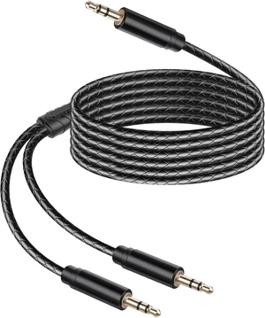 GELRHONR 3.5mm TRS Male to 2 Male Stereo Aux Headphone Splitter Cable 1.8m GELRHONR 3.5mm TRS Male to 2 Male Stereo Aux Headphone Splitter Cable 1.8m