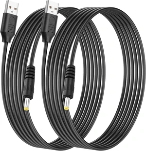 SinLoon USB to DC 4.0x1.7mm Power Cord, 5V3A Direct DC Output for Headphones, Mini Fans, LED Lights & Portable Devices, 10FT/3M Durable Charging Cable with Pure Copper Core SinLoon USB to DC 4.0x1.7mm Power Cord, 5V3A Direct DC Output for Headphones, Mini Fans, LED Lights & Portable Devices, 10FT/3M Durable Charging Cable with Pure Copper Core