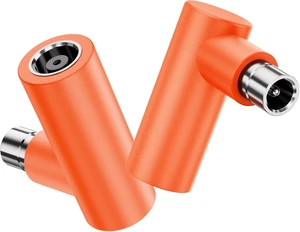 SinLoon 2 Pcs DC7909 to DC8020 Adapter, 90 Degree DC7909 Female to DC8020 Male Connector Adapter,for 100W 150W 180W 200W Solar Panel, Compatible with Solar Power Station(Orange) SinLoon 2 Pcs DC7909 to DC8020 Adapter, 90 Degree DC7909 Female to DC8020 Male Connector Adapter,for 100W 150W 180W 200W Solar Panel, Compatible with Solar Power Station(Orange)