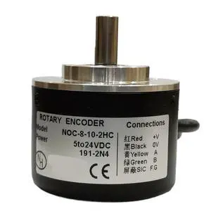 24V incremental Rotary Encoder Outer Diameter 5008 5208 1-1024 Pulse AB(200P R pulses,NPN Output Way) 24V incremental Rotary Encoder Outer Diameter 5008 5208 1-1024 Pulse AB(200P R pulses,NPN Output Way)