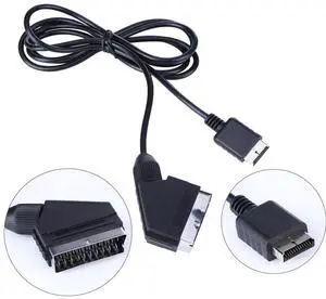 1.8m RGB SCART Cable TV AV Connection Game Cord Wire Game Console Cable TV AV Cable for PS1 PS2 PS3 Line Console 1.8m RGB SCART Cable TV AV Connection Game Cord Wire Game Console Cable TV AV Cable for PS1 PS2 PS3 Line Console