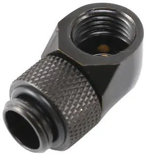 8Pcs 12.9Mm G1/4 Thread 90 Degree Rotary Tube Connector Fitting For Pc Water Cooling Black 8Pcs 12.9Mm G1/4 Thread 90 Degree Rotary Tube Connector Fitting For Pc Water Cooling Black