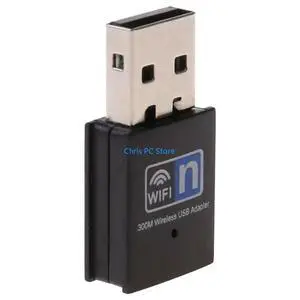Mini 300Mbps USB RTL8192 Dongle Adapter Wireless Receiver Card Antenna 802.11 n/g/b wi-fi LAN Adapter Mini 300Mbps USB RTL8192 Dongle Adapter Wireless Receiver Card Antenna 802.11 n/g/b wi-fi LAN Adapter