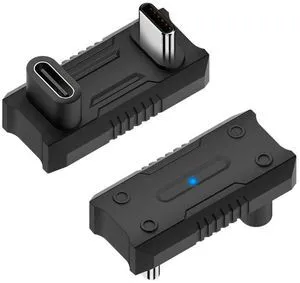 USB-C To USB-C Adapter PD140W USB C Male Female Adapter 20Gbps 8K@60Hz 180 Degree U-shaped for Rog Ally/NS Switch Console USB-C To USB-C Adapter PD140W USB C Male Female Adapter 20Gbps 8K@60Hz 180 Degree U-shaped for Rog Ally/NS Switch Console