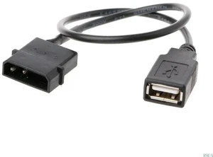USB Port to 5V IDE Molex Computer PC Fan Adaptor Connector Cable Cord Wire USB Port to 5V IDE Molex Computer PC Fan Adaptor Connector Cable Cord Wire