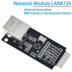 LAN8720 Module Network Module Ethernet Transceiver RMII Interface Development Board LAN8720 Module Network Module Ethernet Transceiver RMII Interface Development Board