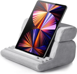 UGREEN Tablet Pillow Stand for Lap Soft Holder Bed with 3 Viewing Angles Adjustable Home Office Accessories Compatible with iPad Pro 13 12 11 10.5 Air Mini 5 4 3 2 Phone 16 15 14 E-Reader Grey UGREEN Tablet Pillow Stand for Lap Soft Holder Bed with 3 Viewing Angles Adjustable Home Office Accessories Compatible with iPad Pro 13 12 11 10.5 Air Mini 5 4 3 2 Phone 16 15 14 E-Reader Grey