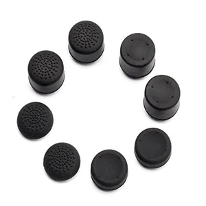 Pack of 8 pcs Analog Controller Gamepad Raised Antislip Thumb Stick Grips Thumbsticks Joystick Cap Cover for PS5, PS4, PS3, Switch Pro, Xbox one, Xbox 360, Wii U, PS2 Controller (Black) Pack of 8 pcs Analog Controller Gamepad Raised Antislip Thumb Stick Grips Thumbsticks Joystick Cap Cover for PS5, PS4, PS3, Switch Pro, Xbox one, Xbox 360, Wii U, PS2 Controller (Black)