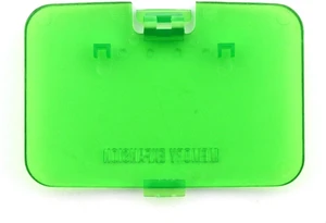 Replacement Memory Expansion Door Shell Case Cover for N64 Console Repair Parts (Clear Green) Replacement Memory Expansion Door Shell Case Cover for N64 Console Repair Parts (Clear Green)